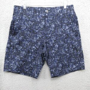 Under Armour Golf‎ Printed Shorts Mens 32 Short 10'' Inseam Blue Splatter